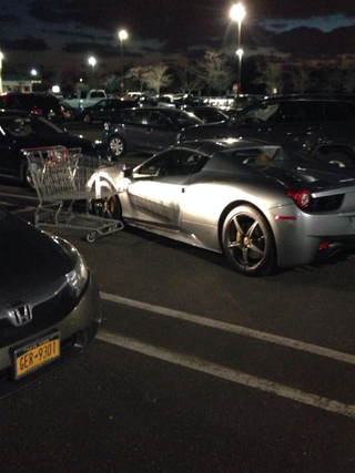 Illustration for article titled Ferrari Asshat Parking ALERT! (with bonus revenge footage)